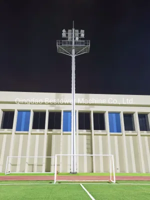 Осветительная башня стадиона из оцинкованной трубчатой ​​стали