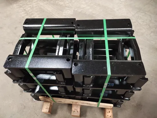 Запасные части ходовой части бульдозера экскаватора гусеничной цепи OEM горячей ковки запасные части